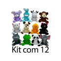 Kit: 12 Animais Sortidos 