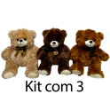 Kit: 2 Ursos La&ccedil;o