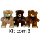 Kit: 2 Ursos Laço