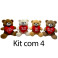 Kit: 4 Urso Apaixonado
