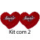 Kit: 2 Corações 