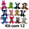 Kit: 12 Animais Sortidos 