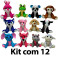 Kit: 12 Animais Sortidos 