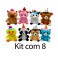 Kit: 12 Animais Sortidos 